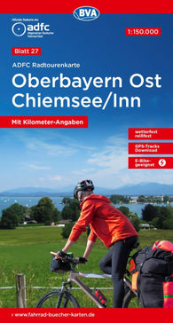 Buy map Chiemsee / Inn Salzkammergut Germany Cycling Map sheet 27