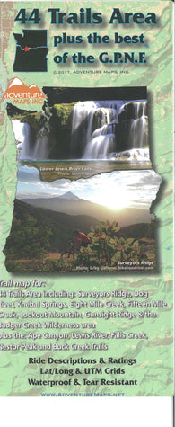 Buy map The 44 Trails Area Map