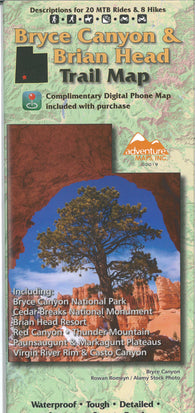 Buy map Bryce Canyon & Brian Head trail map