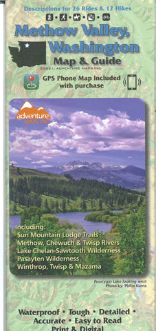 Buy map Methow Valley, WA, Trail Map