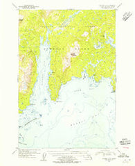 Afognak A-2 Alaska Historical topographic map, 1:63360 scale, 15 X 15 Minute, Year 1954