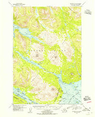 Afognak A-3 Alaska Historical topographic map, 1:63360 scale, 15 X 15 Minute, Year 1954