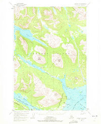 Afognak A-3 Alaska Historical topographic map, 1:63360 scale, 15 X 15 Minute, Year 1952