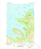Afognak B-3 Alaska Historical topographic map, 1:63360 scale, 15 X 15 Minute, Year 1954
