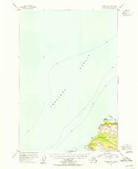Afognak B-4 Alaska Historical topographic map, 1:63360 scale, 15 X 15 Minute, Year 1954