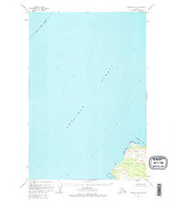 Afognak B-4 Alaska Historical topographic map, 1:63360 scale, 15 X 15 Minute, Year 1952
