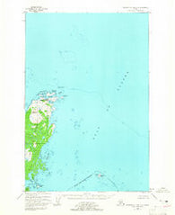 Afognak C-1 and C-2 Alaska Historical topographic map, 1:63360 scale, 15 X 15 Minute, Year 1952