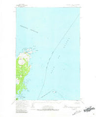 Afognak C-1 and C-2 Alaska Historical topographic map, 1:63360 scale, 15 X 15 Minute, Year 1952