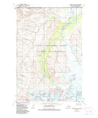 Afognak D-6 Alaska Historical topographic map, 1:63360 scale, 15 X 15 Minute, Year 1983