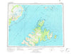 Afognak Alaska Historical topographic map, 1:250000 scale, 1 X 2 Degree, Year 1952