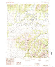 Ambler River A-3 Alaska Historical topographic map, 1:63360 scale, 15 X 15 Minute, Year 1985