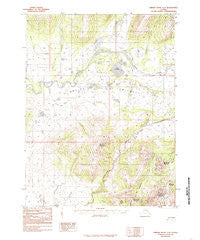 Ambler River A-3 Alaska Historical topographic map, 1:63360 scale, 15 X 15 Minute, Year 1985