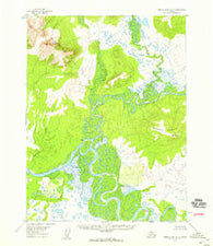Ambler River A-4 Alaska Historical topographic map, 1:63360 scale, 15 X 15 Minute, Year 1955