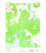 Ambler River A-4 Alaska Historical topographic map, 1:63360 scale, 15 X 15 Minute, Year 1966