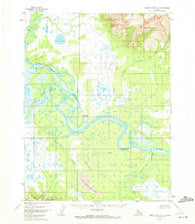 Ambler River A-5 Alaska Historical topographic map, 1:63360 scale, 15 X 15 Minute, Year 1955