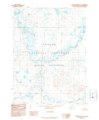 Ambler River D-5 Alaska Historical topographic map, 1:63360 scale, 15 X 15 Minute, Year 1990