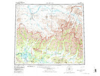 Ambler River Alaska Historical topographic map, 1:250000 scale, 1 X 3 Degree, Year 1956