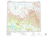 Ambler River Alaska Historical topographic map, 1:250000 scale, 1 X 3 Degree, Year 1956