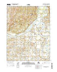 Ambler River A-4 SW Alaska Current topographic map, 1:25000 scale, 7.5 X 7.5 Minute, Year 2015
