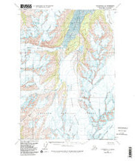 Anchorage A-5 Alaska Historical topographic map, 1:63360 scale, 15 X 15 Minute, Year 1960