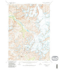 Anchorage A-6 Alaska Historical topographic map, 1:63360 scale, 15 X 15 Minute, Year 1960