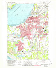 Anchorage A-8 NW Alaska Historical topographic map, 1:25000 scale, 7.5 X 7.5 Minute, Year 1979