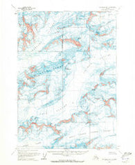 Anchorage B-1 Alaska Historical topographic map, 1:63360 scale, 15 X 15 Minute, Year 1960