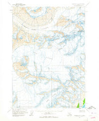 Anchorage B-3 Alaska Historical topographic map, 1:63360 scale, 15 X 15 Minute, Year 1960