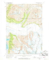 Anchorage B-4 Alaska Historical topographic map, 1:63360 scale, 15 X 15 Minute, Year 1960