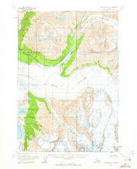Anchorage B-4 Alaska Historical topographic map, 1:63360 scale, 15 X 15 Minute, Year 1960