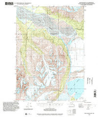 Anchorage B-5 Alaska Historical topographic map, 1:63360 scale, 15 X 15 Minute, Year 1994