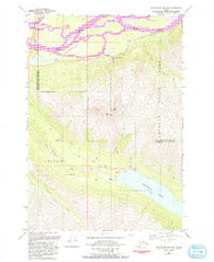 Anchorage B-6 NW Alaska Historical topographic map, 1:25000 scale, 7.5 X 7.5 Minute, Year 1979
