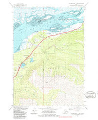 Anchorage B-7 NE Alaska Historical topographic map, 1:25000 scale, 7.5 X 7.5 Minute, Year 1979