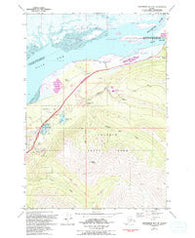 Anchorage B-7 NE Alaska Historical topographic map, 1:25000 scale, 7.5 X 7.5 Minute, Year 1979
