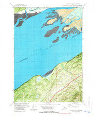 Anchorage B-7 NW Alaska Historical topographic map, 1:25000 scale, 7.5 X 7.5 Minute, Year 1979