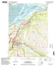 Anchorage B-7 Alaska Historical topographic map, 1:63360 scale, 15 X 15 Minute, Year 1994