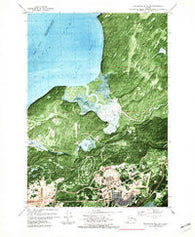 Anchorage B-8 SE Alaska Historical topographic map, 1:25000 scale, 7.5 X 7.5 Minute, Year 1979