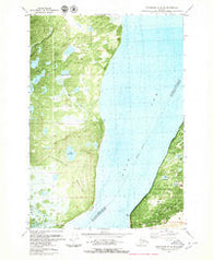 Anchorage B-8 SW Alaska Historical topographic map, 1:25000 scale, 7.5 X 7.5 Minute, Year 1979