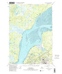 Anchorage B-8 Alaska Historical topographic map, 1:63360 scale, 15 X 15 Minute, Year 1965