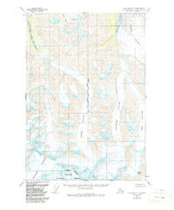 Anchorage C-1 Alaska Historical topographic map, 1:63360 scale, 15 X 15 Minute, Year 1960