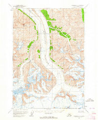 Anchorage C-2 Alaska Historical topographic map, 1:63360 scale, 15 X 15 Minute, Year 1960