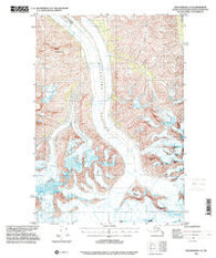 Anchorage C-2 Alaska Historical topographic map, 1:63360 scale, 15 X 15 Minute, Year 1993