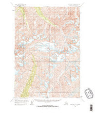 Anchorage C-4 Alaska Historical topographic map, 1:63360 scale, 15 X 15 Minute, Year 1960