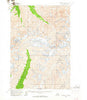 Anchorage C-4 Alaska Historical topographic map, 1:63360 scale, 15 X 15 Minute, Year 1960