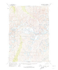Anchorage C-4 Alaska Historical topographic map, 1:63360 scale, 15 X 15 Minute, Year 1960
