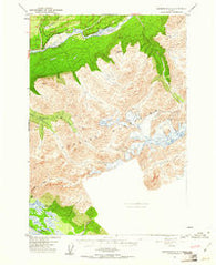 Anchorage C-5 Alaska Historical topographic map, 1:63360 scale, 15 X 15 Minute, Year 1951