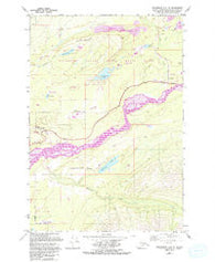 Anchorage C-6 NE Alaska Historical topographic map, 1:25000 scale, 7.5 X 7.5 Minute, Year 1979