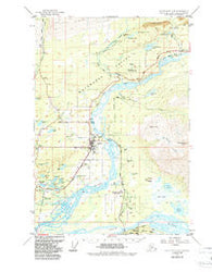 Anchorage C-6 Alaska Historical topographic map, 1:63360 scale, 15 X 15 Minute, Year 1951