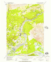 Anchorage C-6 Alaska Historical topographic map, 1:63360 scale, 15 X 15 Minute, Year 1951
