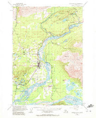 Anchorage C-6 Alaska Historical topographic map, 1:63360 scale, 15 X 15 Minute, Year 1951